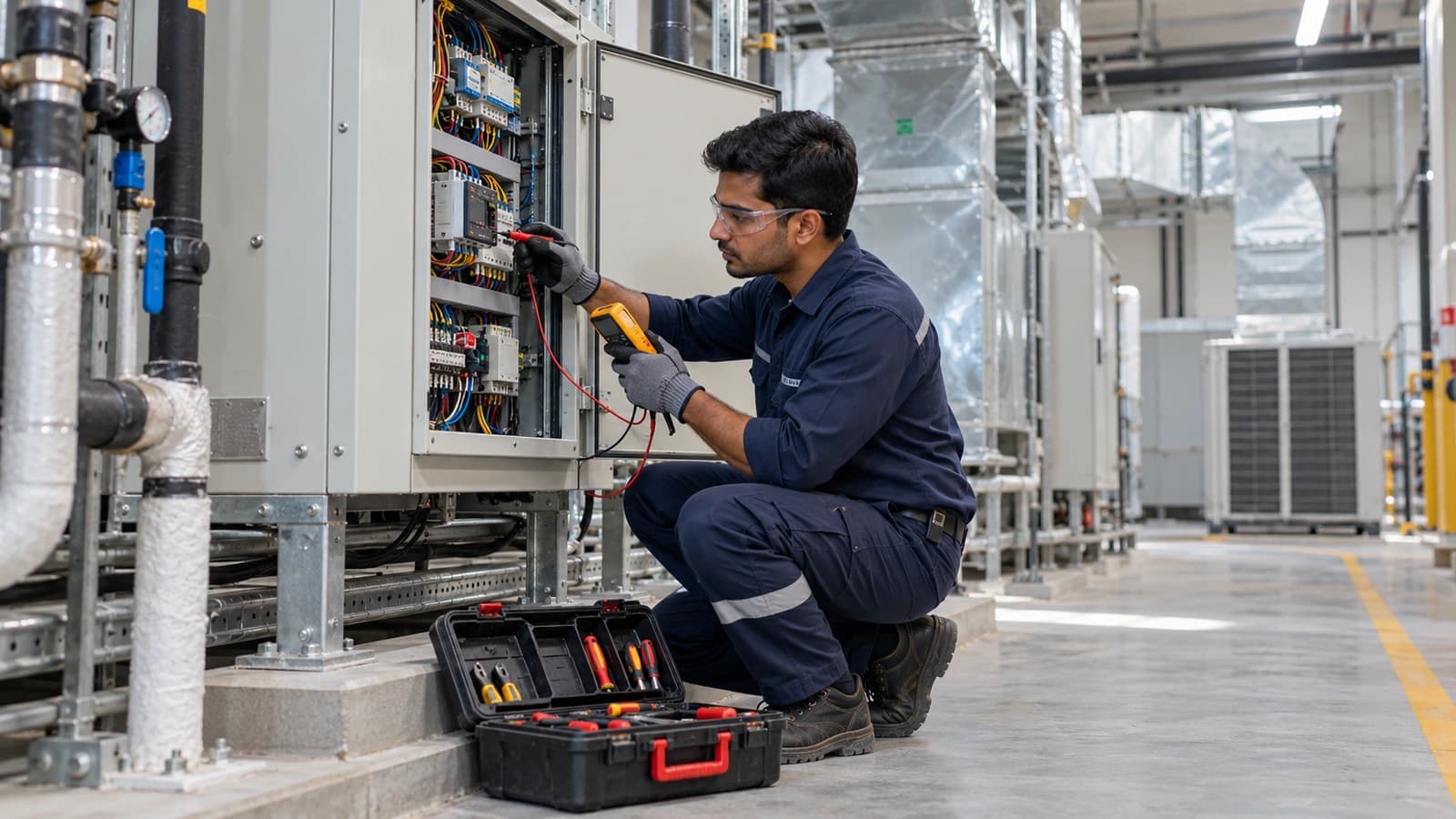 Facilities Management professionals at work