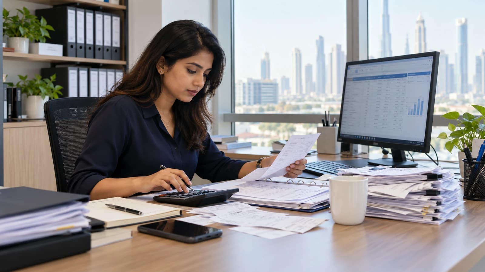 Finance & Accounting professionals at work