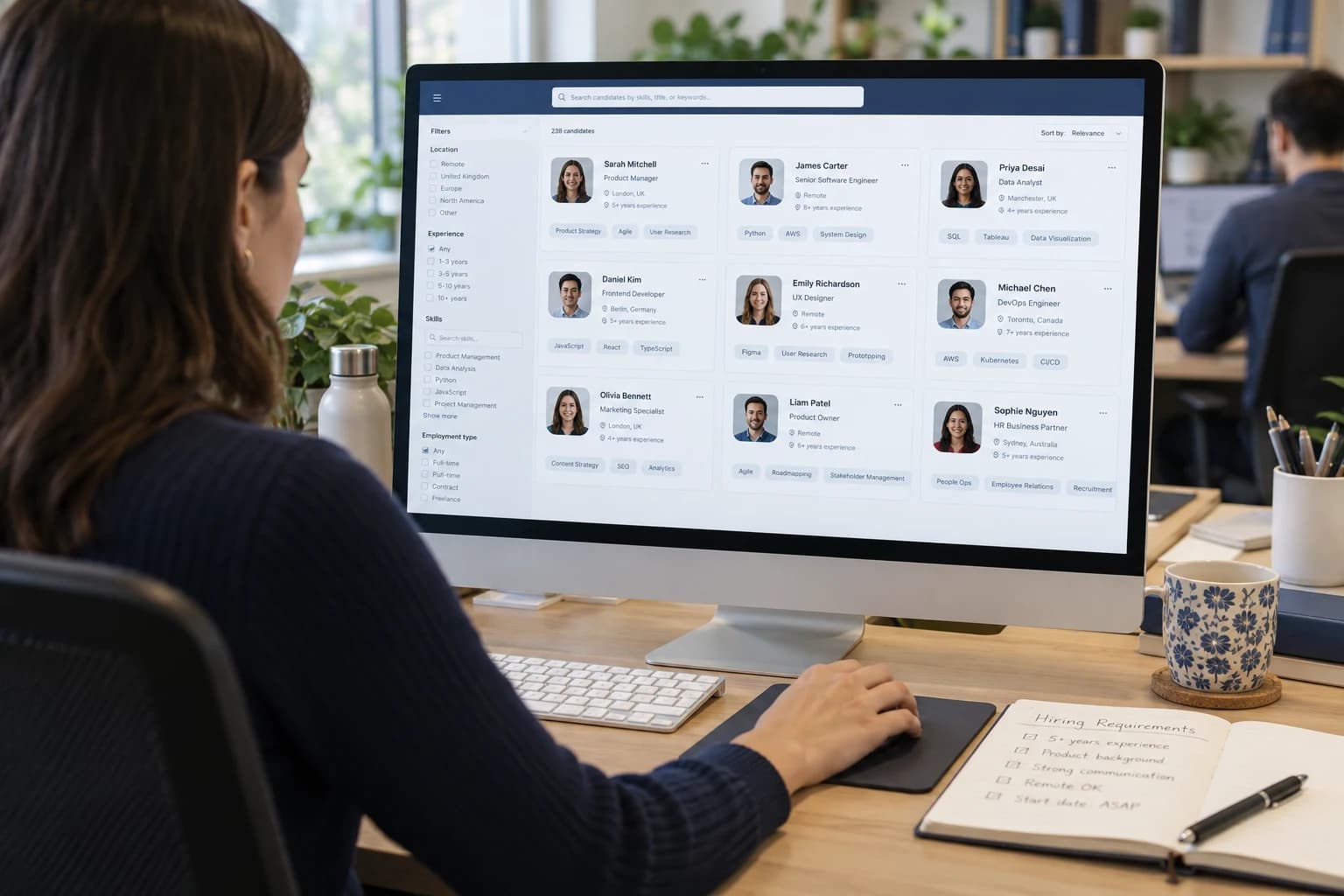 HR insights and candidate data