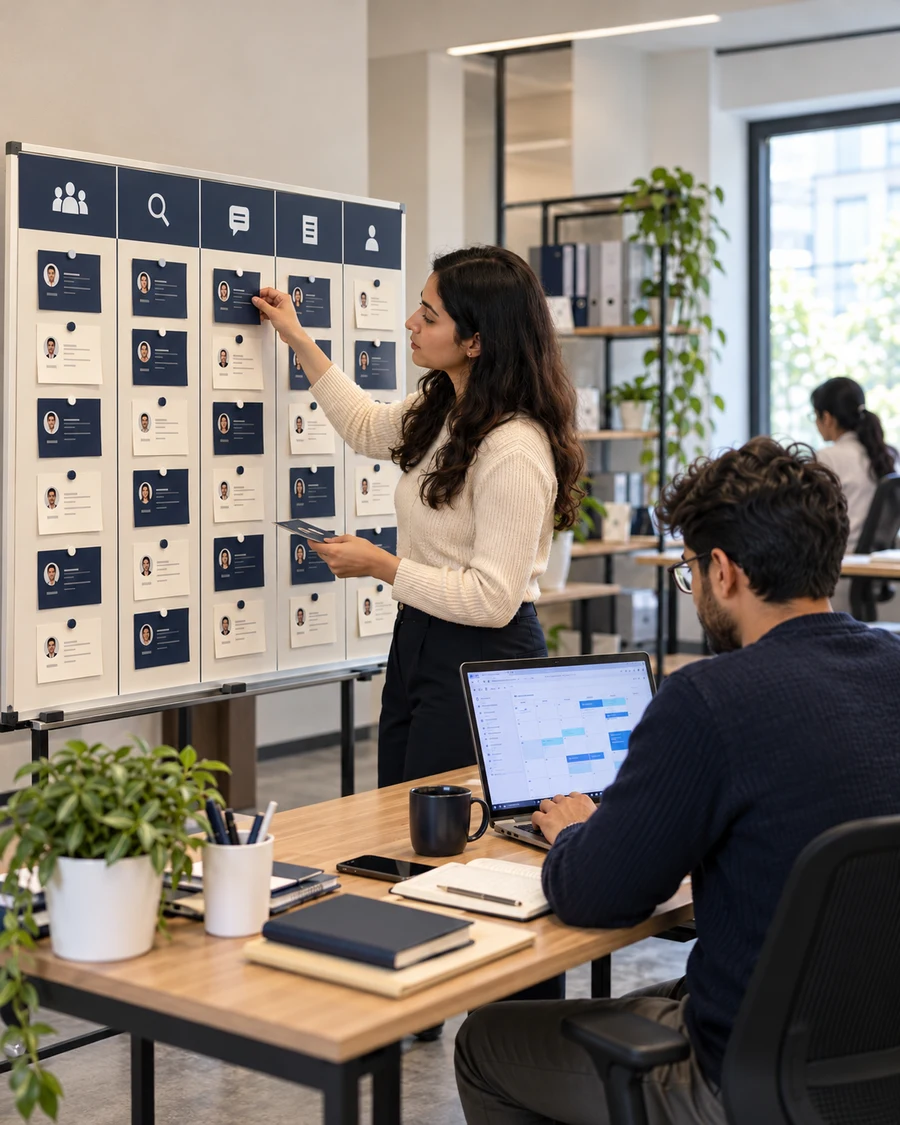 Recruitment process platform