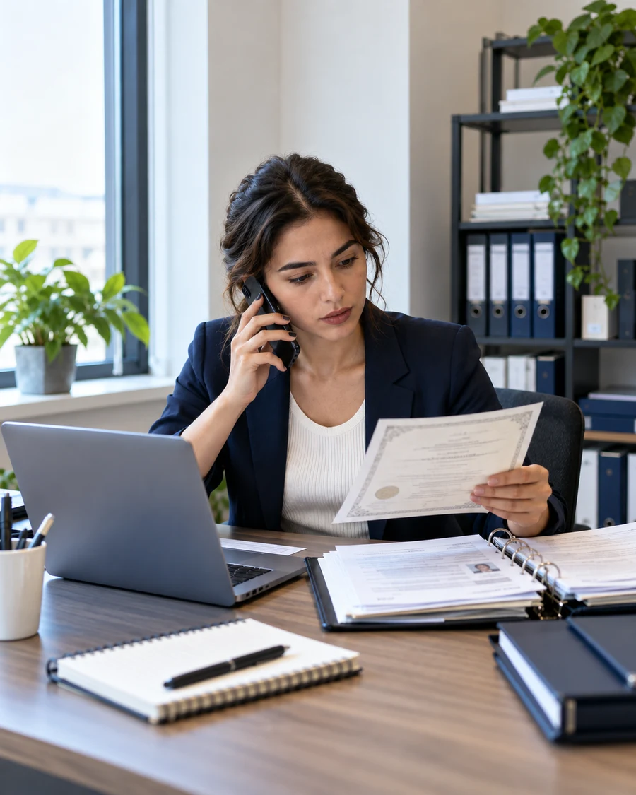 Digital recruitment verification process